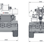 Autogru AU 44 TEREX - RT 1045 L